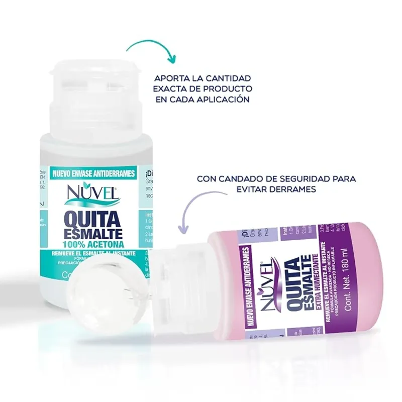 Dispensador con Acetona Nuvel