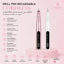 Drill de plumón Cordless Recargable 