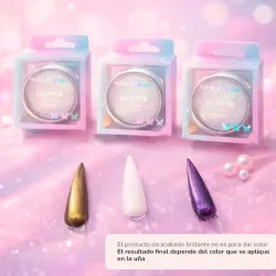 Efecto glitter aurora miss cherry