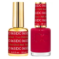 Esmalte DND 065 “Thai Chili Red”