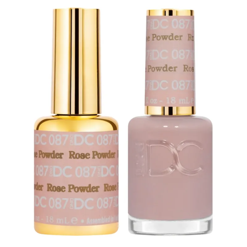 Esmalte DND 087 “Rose Powder”
