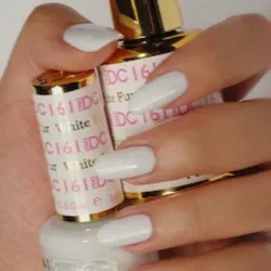 Esmalte DND 161 “Fur White”