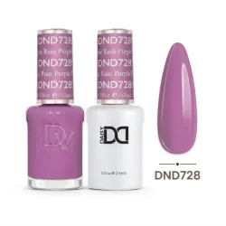 Esmalte DND 728 purple rain