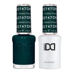 Esmalte DND 747 “Aurora Green”
