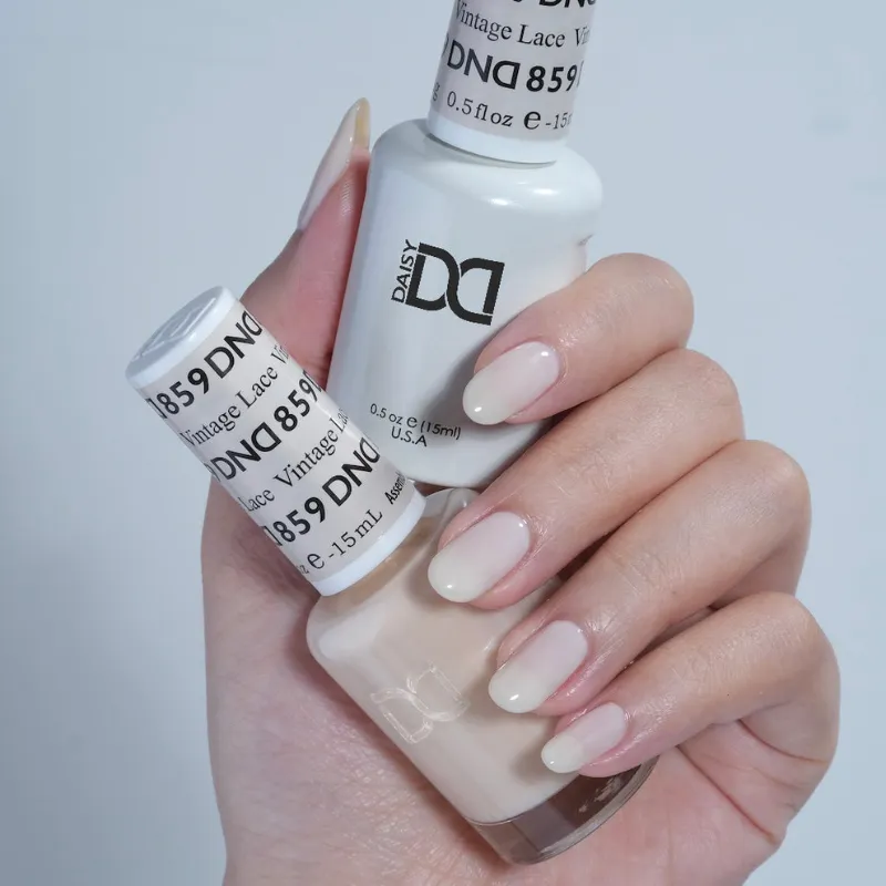 Esmalte DND 859 “Vintage Lace”