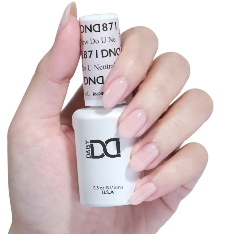 Esmalte DND 871 “How do you neutral”