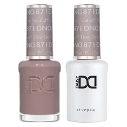 Esmalte DND 871 “How do you neutral”