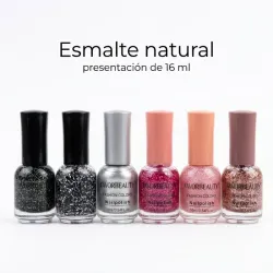 Esmalte natural 16 ml "brillos escarcha"