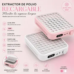 Extractor de polvo recargable 56W