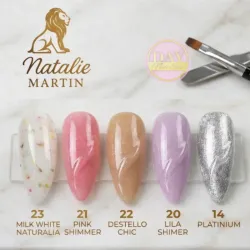 Gel de construcción Natalie Martin Brillo