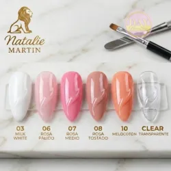 Gel de construcción Natalie Martin Colores