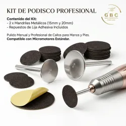 Kit de podiscos profesional GBC