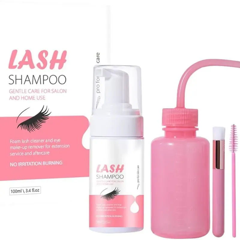 Kit para limpiar las pestañas