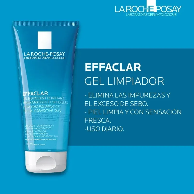 Limpiador facial Roche-Posay effaclar