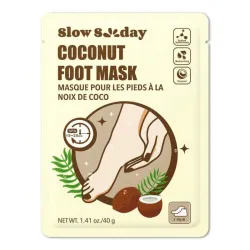 Mascarilla para pies de coco