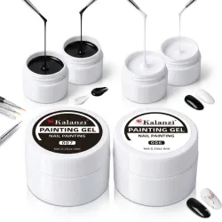 Painting gel blanco y negro