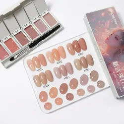 Paleta de painting tonos nudes