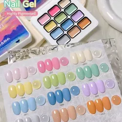 Paleta paiting 12 tonos pasteles