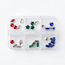 Piedras con forma de colores