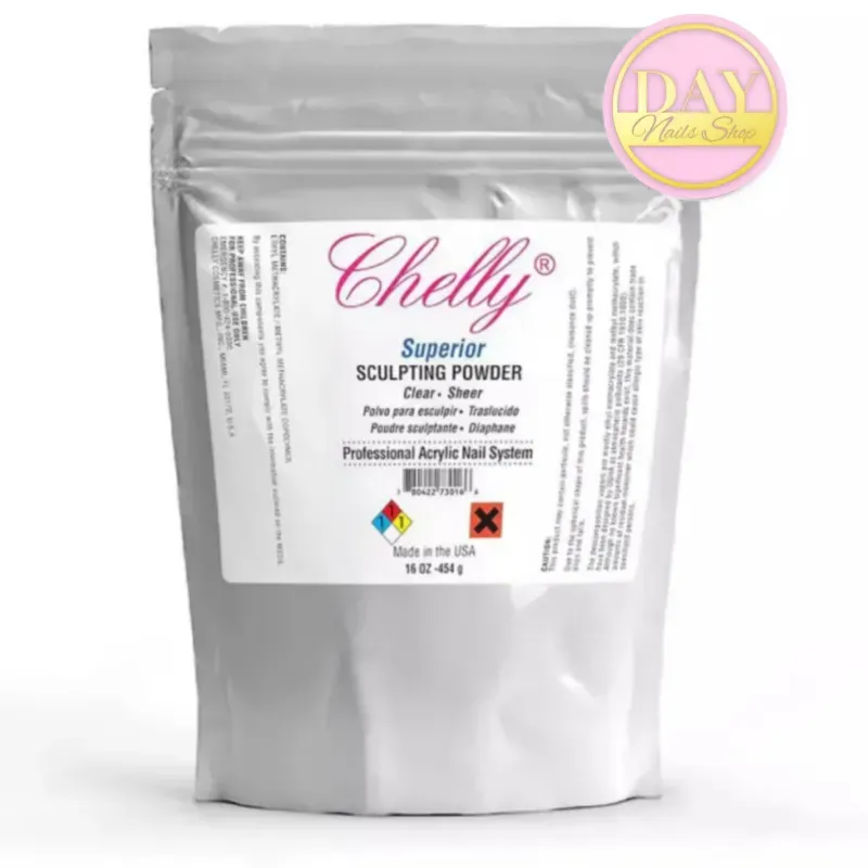 Polvo chelly clear paquete de 16 onzas