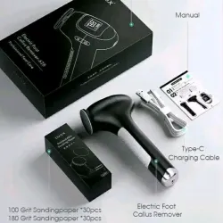 Pulidora de callos recargable