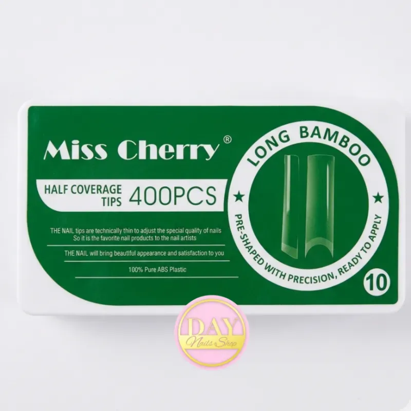 Tips miss cherry medium coffin (verde)