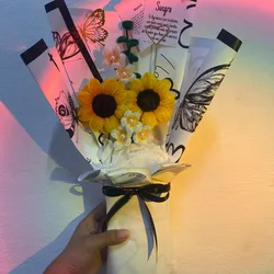 ramo de dos girasoles💛🖤