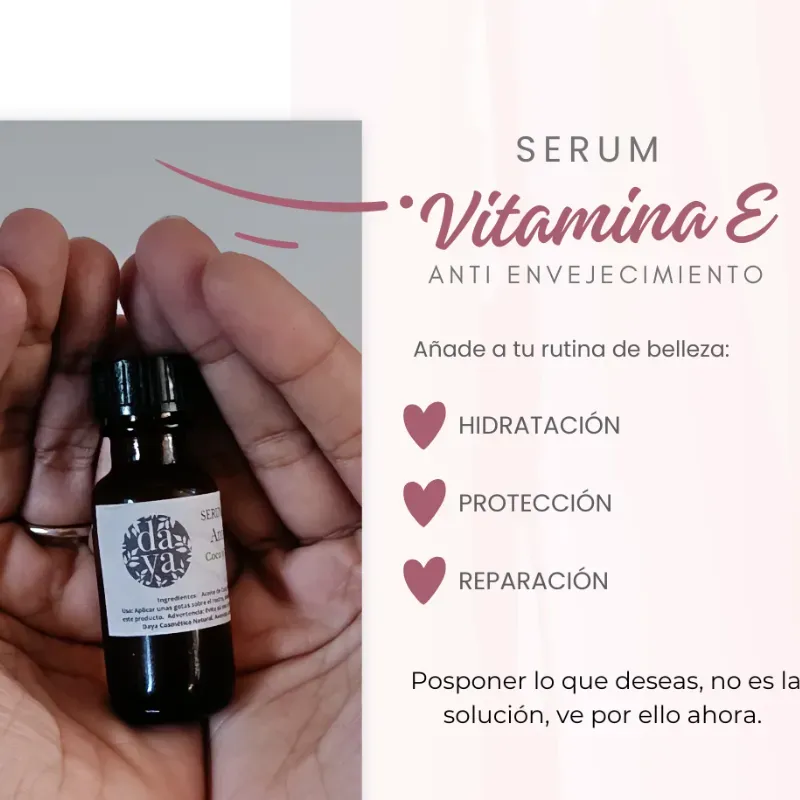 Serum facial Coco y Vitamina E