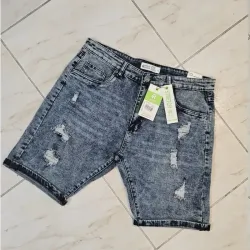 Bermuda de mezclilla