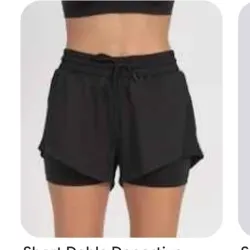 Short doble deportivo
