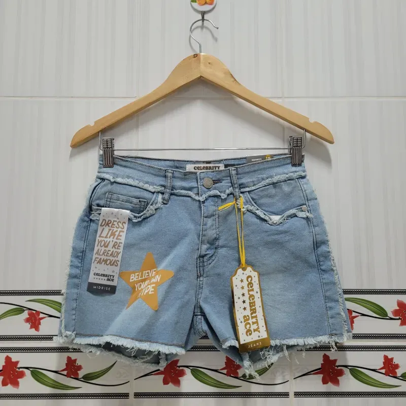 Shorts mezclilla 