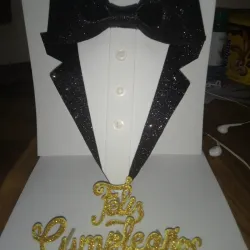 Decoración para pastel de cumpleaños