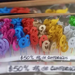 Números para decoración de pasteles o dulces
