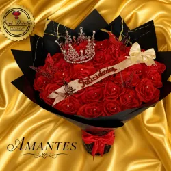 Ramo Amantes de 35 rosas Medianas