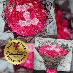 Ramo Buchón de 50 50 Rosas Eternas