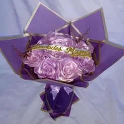 Ramo de 10 rosas medianas