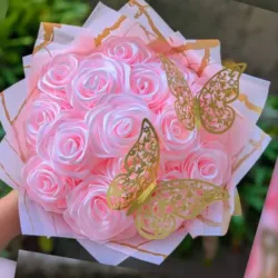 Ramos de 15 rosas eternas 