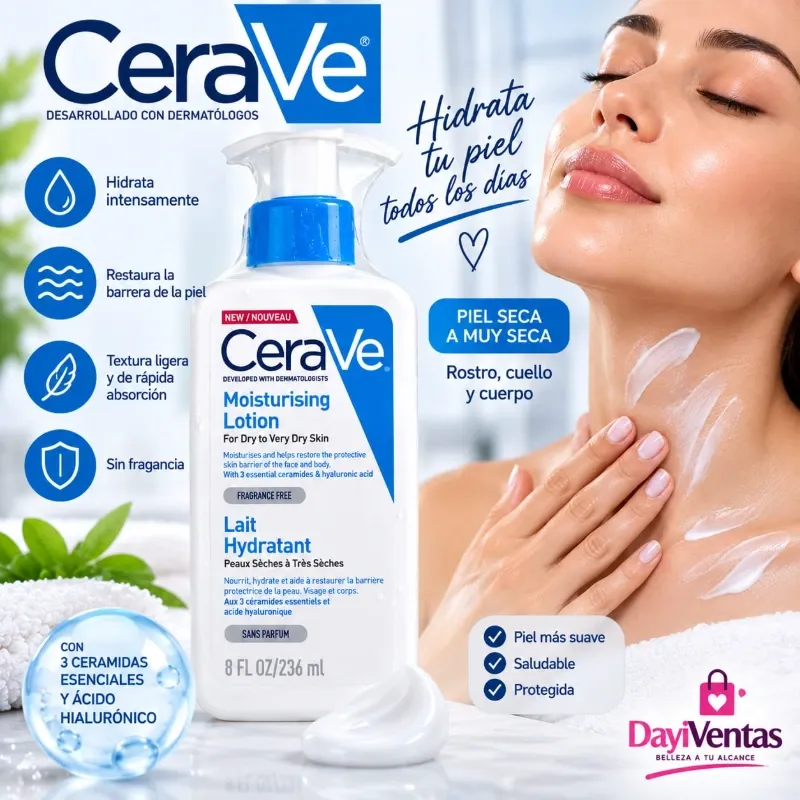 LOCIÓN HIDRATANTE CERAVE 236 ML