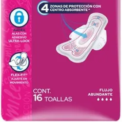 ALMOHADILLA SANITARIA 16U