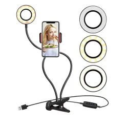 Aro de luz de mesa 
