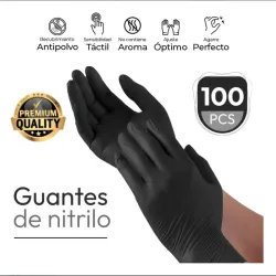 GUANTES NITRILO (CAJA )