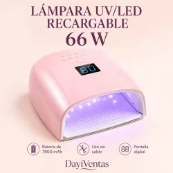 LAMPARA CORDLES RECARGABLE 66w