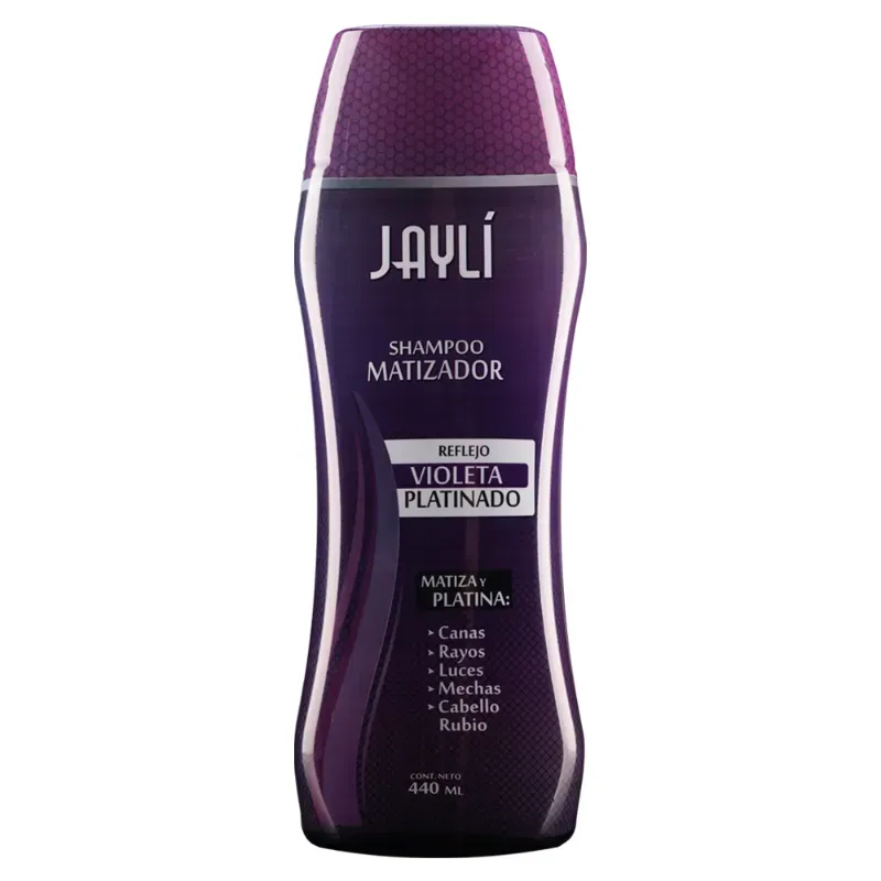 SHAMPOO MATIZADOR VIOLETA PLATINO JAYLI 440ML