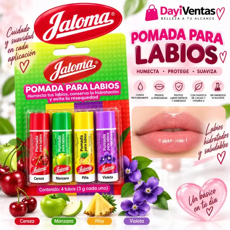 POMADA PARA LOS LABIOS