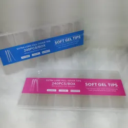 Caja 240 uñas XXL soft gel tip