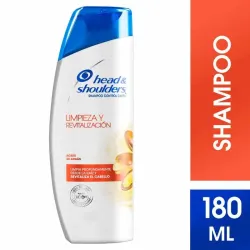 CHAMPÚ HEAD-SHOULDERS 180ml