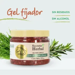 GEL PARA CABELLO COLA DE CABALLO Y ROMERO 350G