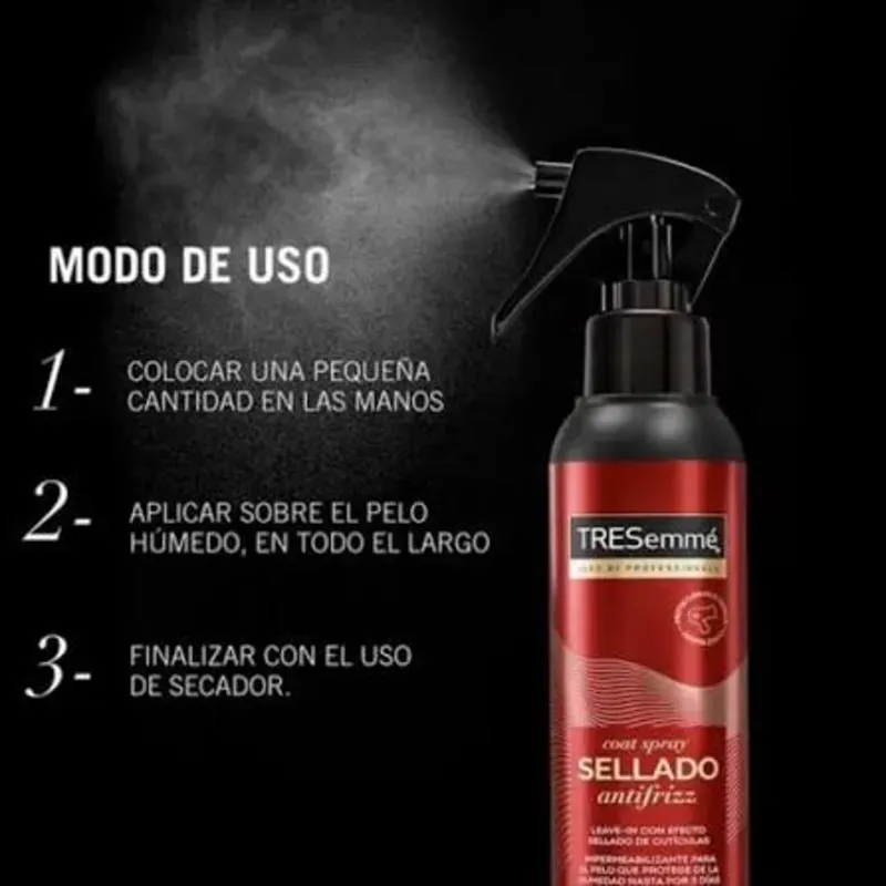 SPRAY SELLADO ANTI FRIZZ TRESEMME 190ML