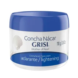 CREMA FACIAL ACLARANTE CON CONCHA NACAR  