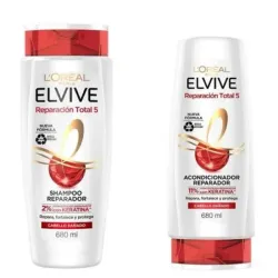 SHAMPOO Y ACONDICIONADOR LOREAL 680ML